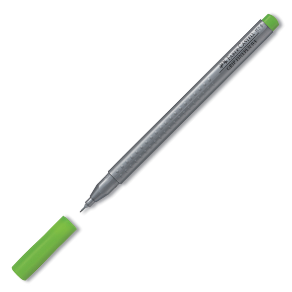 Feutre Grip Finepen 0.4mm Faber Castell - Vert Clair