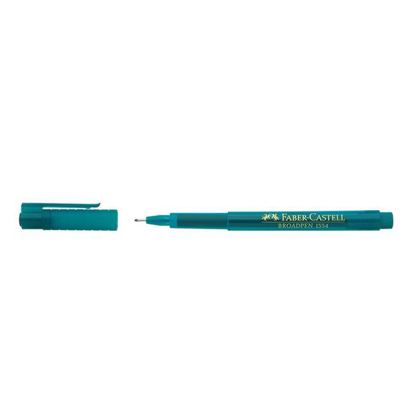 Feutre Broadpen 1554 0.8mm - Faber-Castell - Turquoise