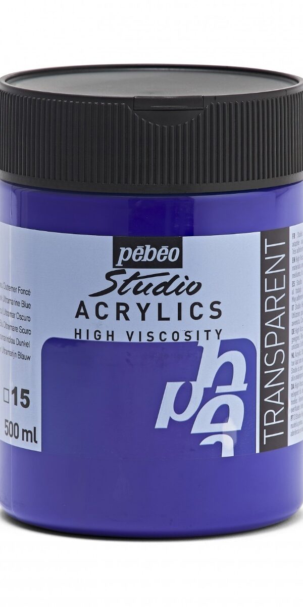 Bleu Outremer Foncé O15 Transparent