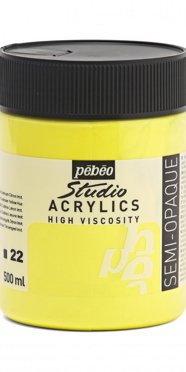 Jaune Cadmium Citron 22 Semi-Opaque