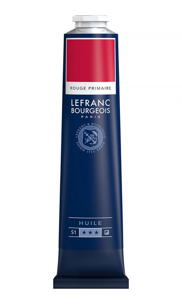 Peinture à l'huile Fine Rouge Primaire 150ml - Lefranc & Bourgeois