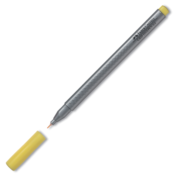 Feutre Grip Finepen 0.4mm Faber Castell - Jaune Citron