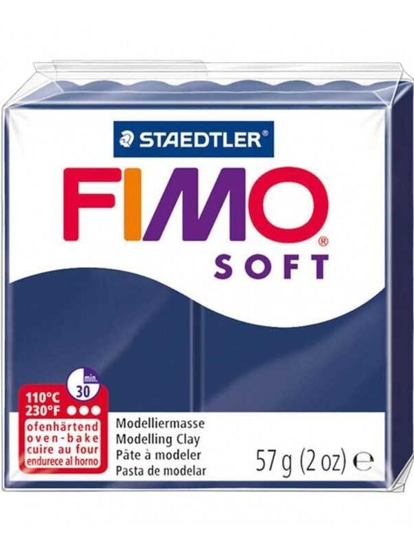 Pâte Fimo Soft 57g - Bleu Foncé - 35
