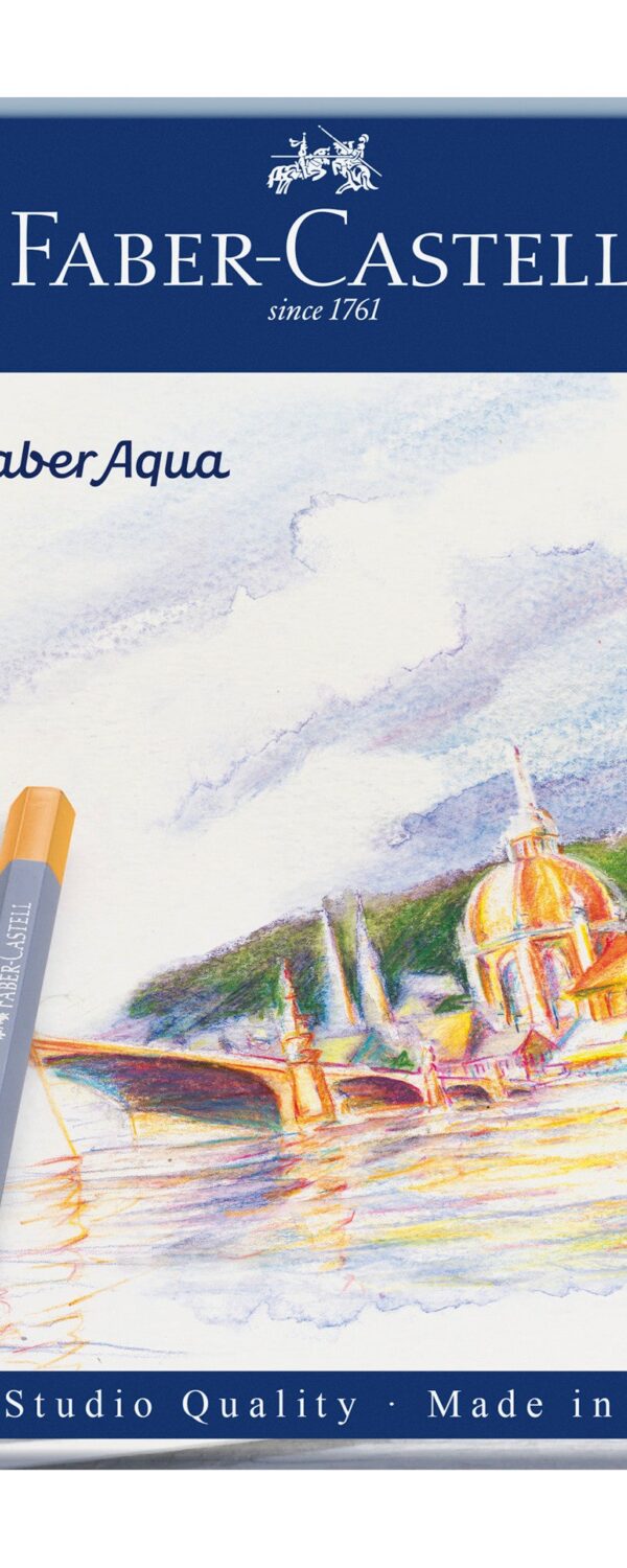 Crayon Goldfaber Aquarelle boîte métal de 48 pièces - Faber Castell