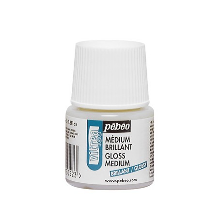 Médium brillant peinture Vitrea 160 Pébéo 45ml