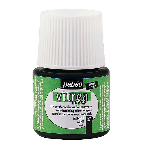 Peinture Vitrea Pebeo 45ml - Menthe #37