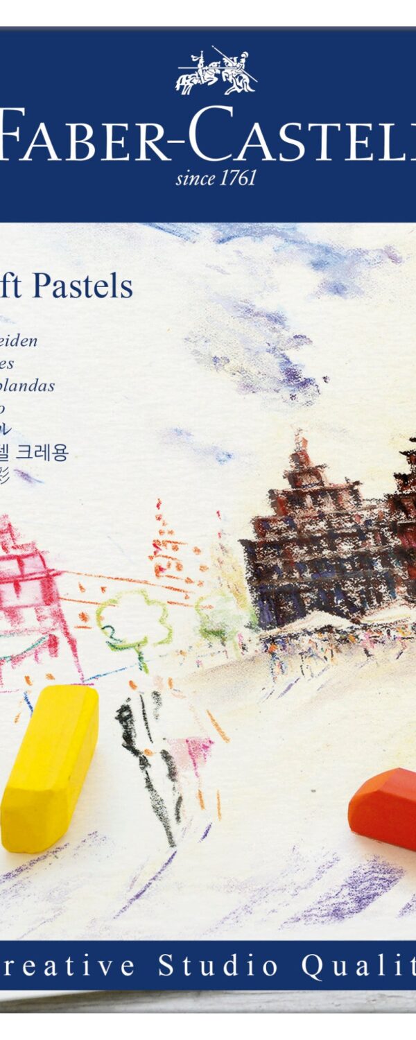 Soft pastels mini, boîte de 48 - Faber Castell