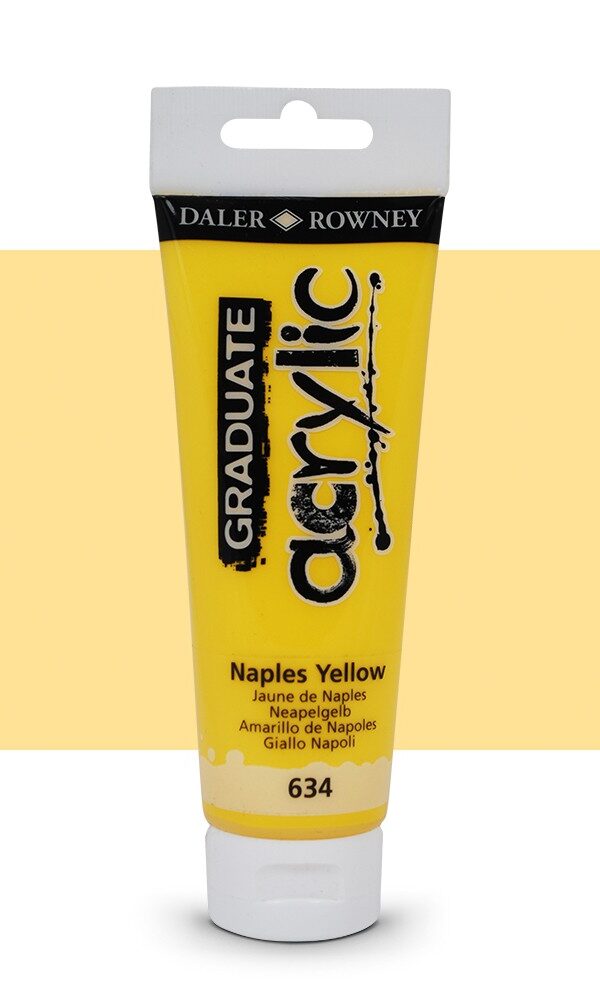 Graduate Acrylic Daler Rowney - Jaune de Naples