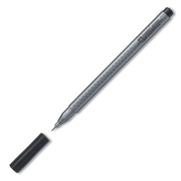 Feutre Grip Finepen 0.4mm Faber Castell - Noir