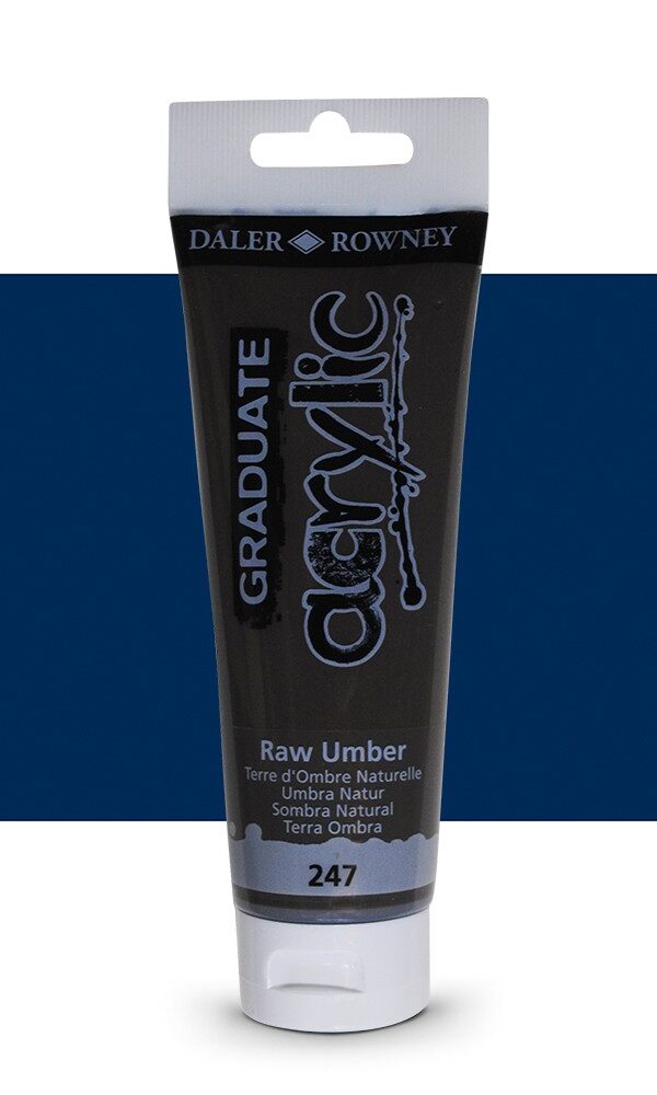 Graduate Acrylic Daler Rowney - Terre d'ombre Naturelle