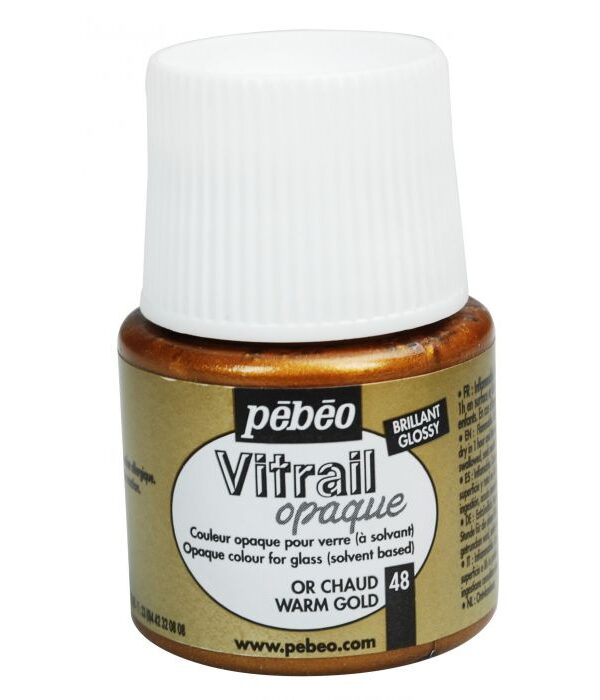 Pebeo Vitrail 45 ML - Or Chaud #48