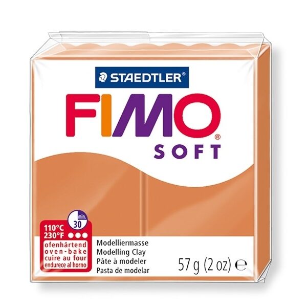 Pâte Fimo Soft 57g - Cognac - 76