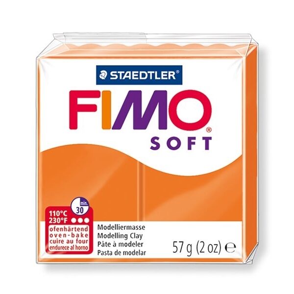 Pâte Fimo Soft 57g - Mandarine - 42