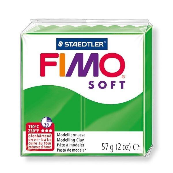 Pâte Fimo Soft 57g - Vert Tropique - 53