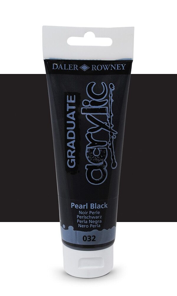 Graduate Acrylic Daler Rowney - Noir Nacré