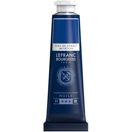 Peinture à l'huile Fine Bleu de Cobalt 40ml - Lefranc & Bourgeois