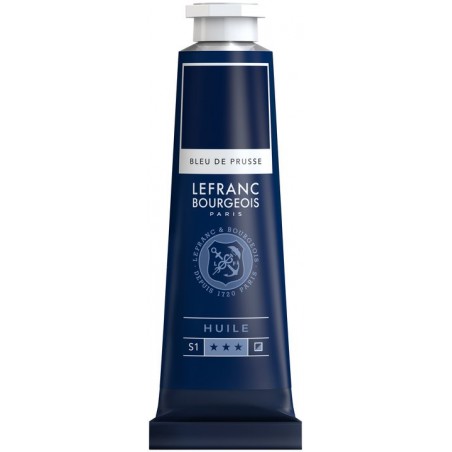 Peinture à l'huile Fine Bleu de Prusse 40ml - Lefranc & Bourgeois
