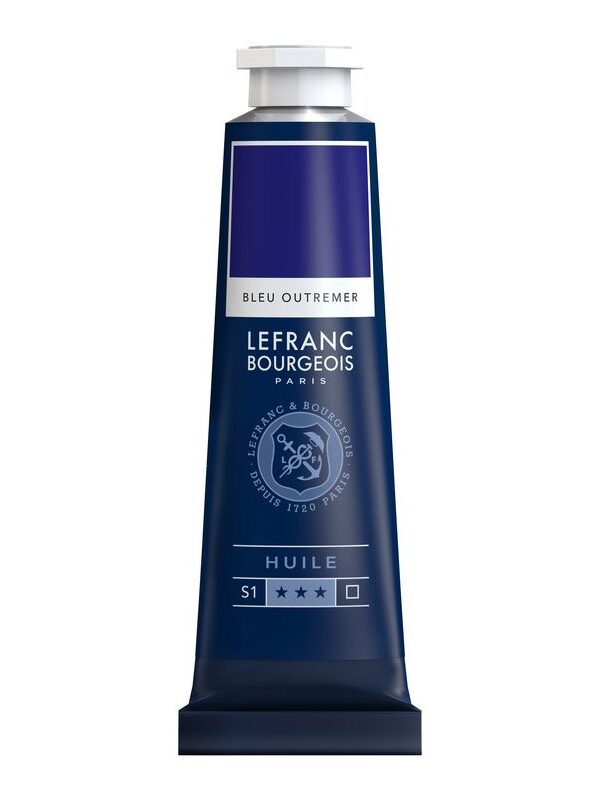 Peinture à l'huile Fine Bleu Outremer 40ml - Lefranc & Bourgeois