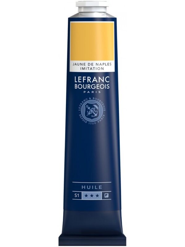 Peinture à l'huile Fine Jaune De Naples 150ml - Lefranc & Bourgeois