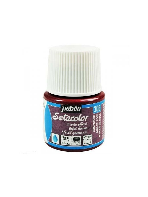 Pebeo Setacolor Effet Daim 45 ML Bois de Rose #306