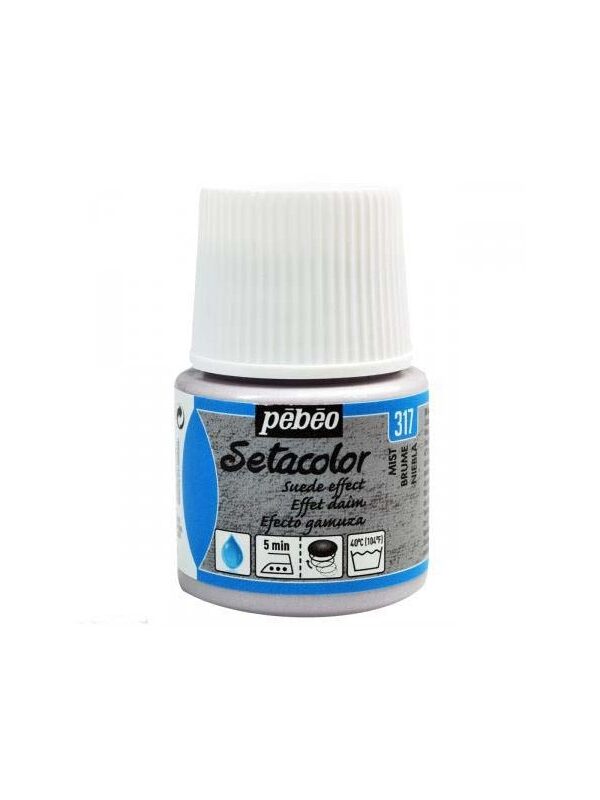 Pebeo Setacolor Effet Daim 45 ML - Brume #317