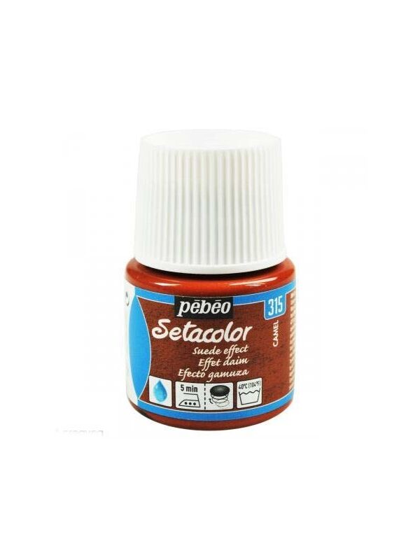 Pebeo Setacolor Effet Daim 45 ML - Camel #315
