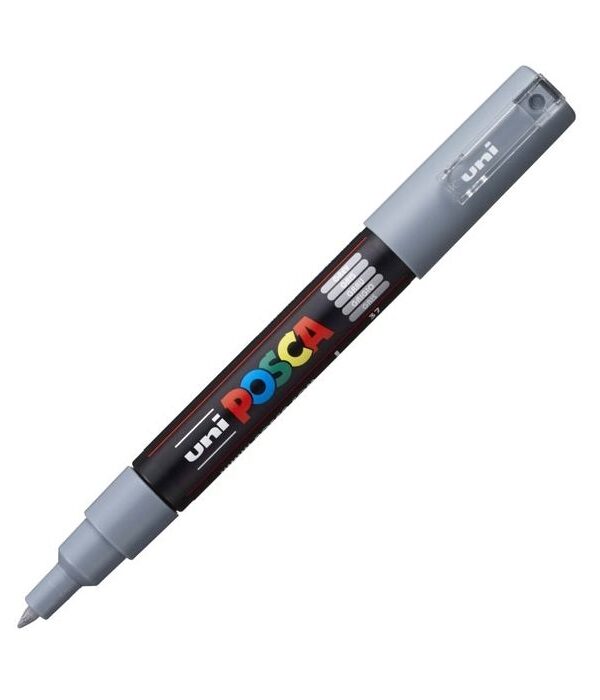 FEUTRE UNI POSCA  ARGENT 1M