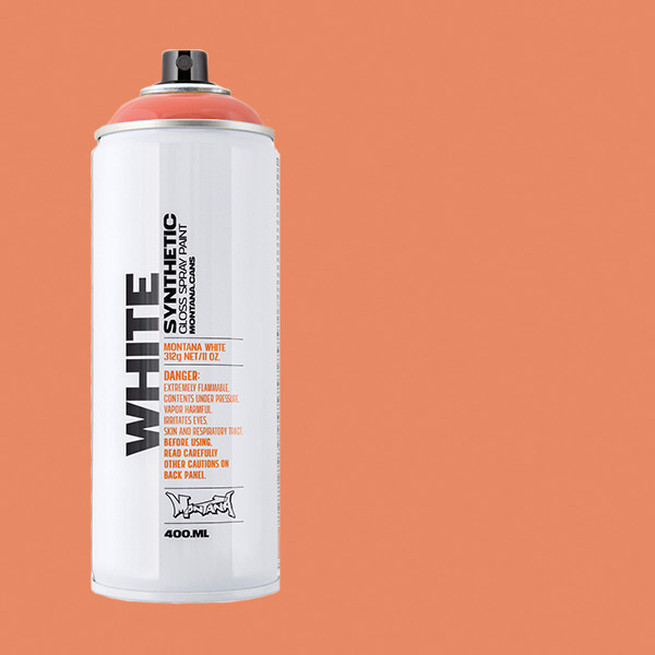 Bombe de peinture Acrylique White Pflaster 8130 - 400 ml - Montana