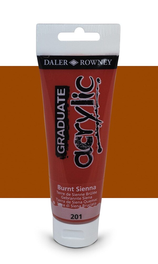 Graduate Acrylic Daler Rowney - Terre de Sienne brûlée