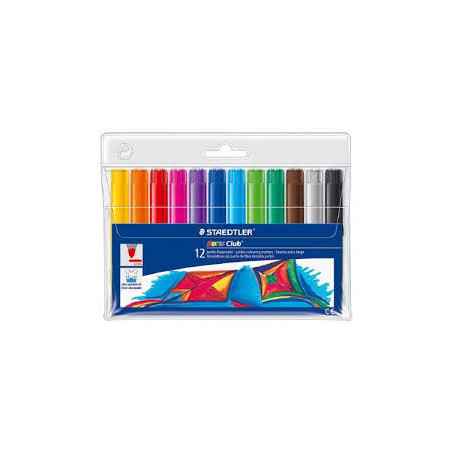 Pochette de 12 feutres Jumbo pour coloriage - Staedtler