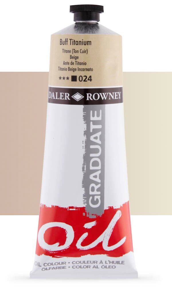 Peinture à L'huile Daler Rowney 200ml - Titan Ton Cuir 024