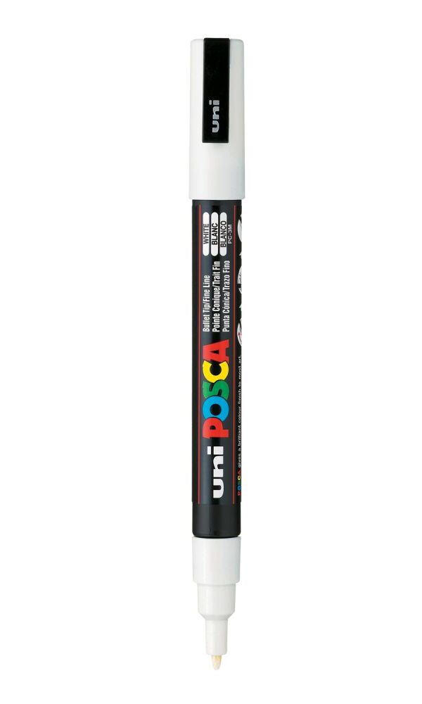 Marqueur Posca Uni-Ball 3M - Blanc
