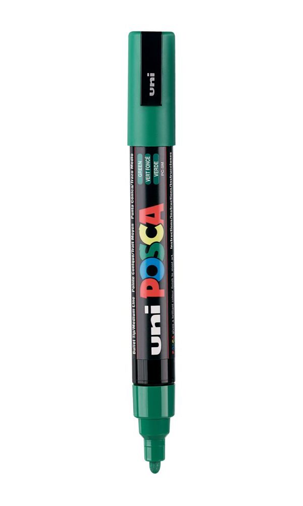 Marqueur Posca Uni-Ball 5M - Vert