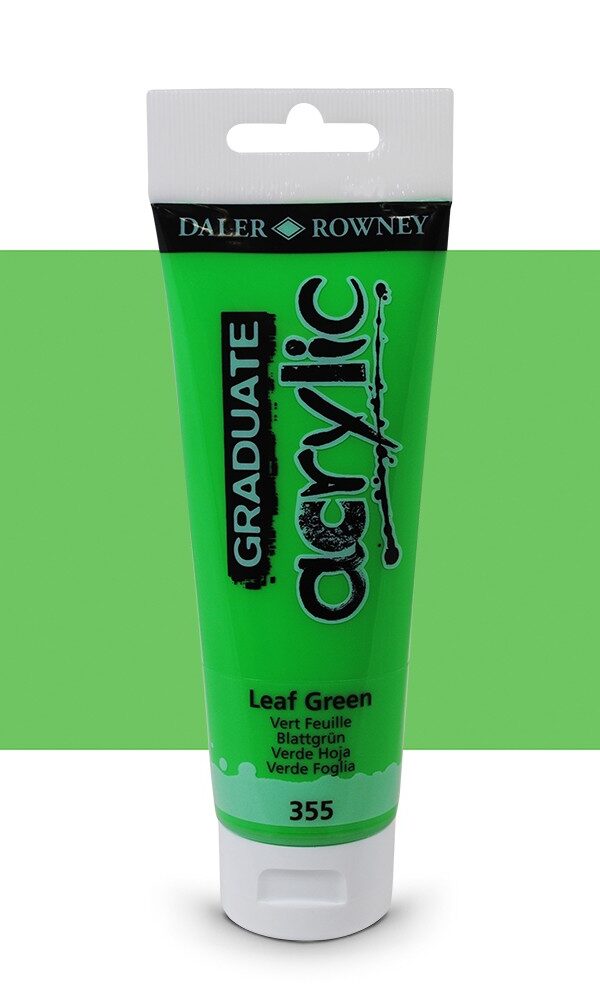 Graduate Acrylic Daler Rowney - Vert Feuille