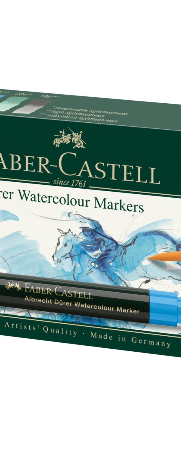 Marqueur d'aquarelle Albrecht Dürer, boîte de 5 - Faber Castell